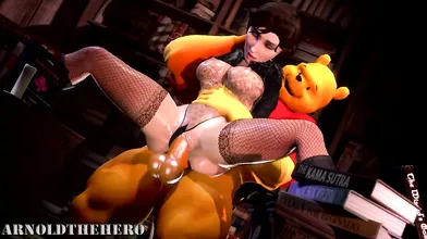Winnie and Elizabeth [Arnoldthehero] - The Lovebirds Secret Adventure (Hentai)