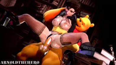 Winnie and Elizabeth [Arnoldthehero] - The Lovebirds Secret Adventure (Hentai)