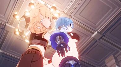 Watch as Eula and Aether get it on in a world of Segs and Mods!