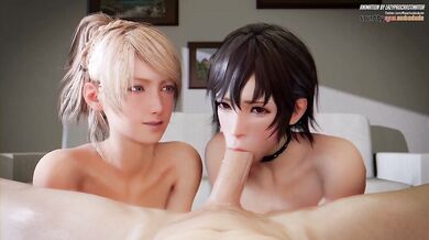Double the Pleasure, Double the Fun with Lunafreya and Iris