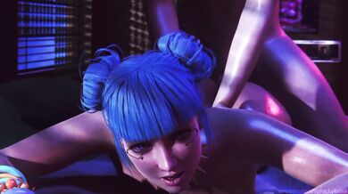 The Busty Maid gets Ass Fucked by the Mansion Butler [SP]