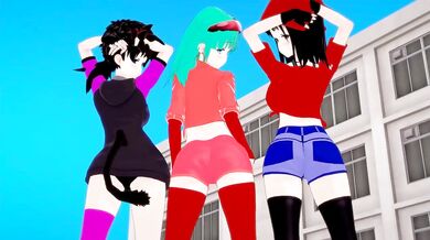 Dragon Ball Super: Z Warriors and Bulla with Pan