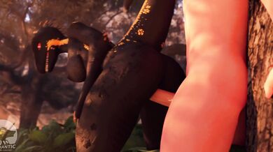 Indoraptors Fur-romantic Doggy Style