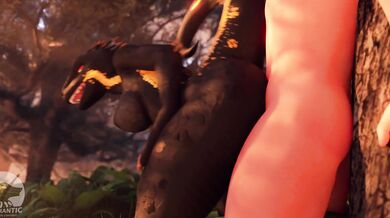 Indoraptors Fur-romantic Doggy Style