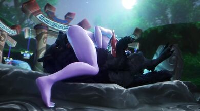 Watch as Tyrande engages in a steamy sixty-nine with an unnamed partner [Noname55] This erotic video will leave you breathless