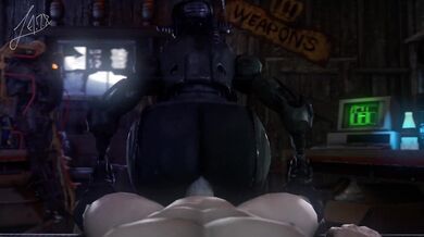 The Assaultron and the Hot Seat - A POV Experience with Adrian Dust Red