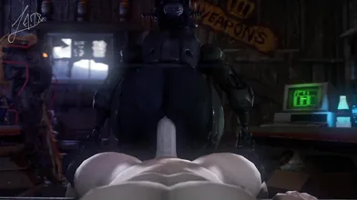 The Assaultron and the Hot Seat - A POV Experience with Adrian Dust Red