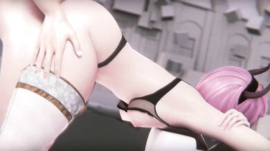 You, Your Doggy Style Devils with Megara [Megara]