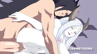 Tentacle Revenge! Kaguya Gets Screwed By Uchiha Brothers! 18 Rated