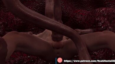 (NoahHentai3D) Tentacle Milking 4 - Third Person Sound
