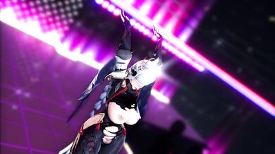 Sexy Shemale Stripper Dancing in 4K Ultra HD