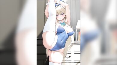 The Bunny and Toki are both trying to balance their sex life while also fulfilling the needs of Dikko, their dominant partner