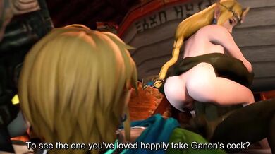 Watch the sexy adventure unfold as Zelda gets fucked in a land of Hyrule!