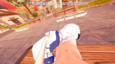 Misha, Misfit of the Demon King Academy gets the XXX treatment when she decides to join the academys hentai club