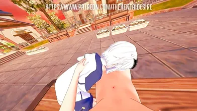 Misha, Misfit of the Demon King Academy gets the XXX treatment when she decides to join the academys hentai club