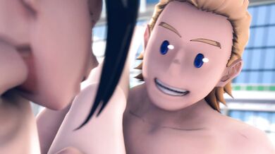 Momokun and Mirio Make Great Hentai Magic!