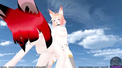 Tails and Tails: A Foxy Futa Fantasy, Part 3 - VRChat Naughtiness