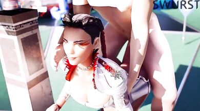 My wife and her lover caught in the act of cheating, with a big sausage!