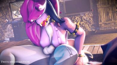 The Twitchy Titfucker - Susies Animated Cumshot