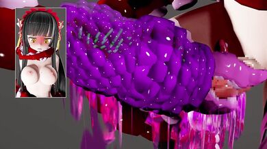 Watch as Jax gets molested by MMD tentacles in this epic porn video!