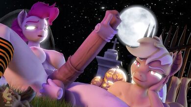 Watch Vampire Sex in Graveyard Part 2 [RealVinyl] hentai video now!