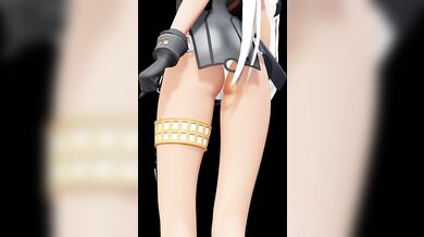 Masochistic Sailor Mermaids: Shimakaze & Amatsukaze - Crab Rave (Futa_Female) [MMD R18] iorithm