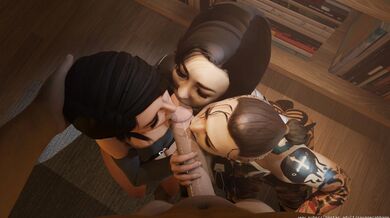 The adventurous couple explores their desires in this sensual journey