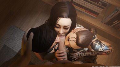 The adventurous couple explores their desires in this sensual journey