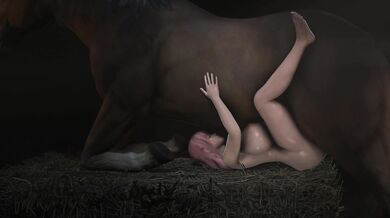Watch as these two horses fuck each other raw in this intense 14 minute long horse porn video!