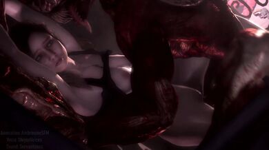 Claire Redfield - The Ultimate Hentai Monster Compilation (Dogs, Monsters, etc)