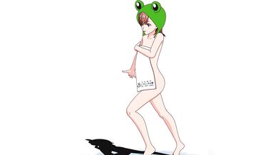 In this hentai porn video, Misaka Mikoto is seen naked and covered only in a towel as she teases the camera with her perfect body