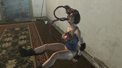 Jill Valentine in Big Trouble - Hunted Down by a Vampires Cock