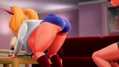 One beautiful college student studying for her exams, takes a break and decides to masturbate while watching some whangbam porn on the internet