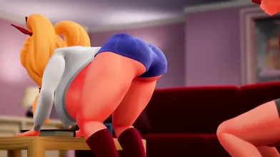 One beautiful college student studying for her exams, takes a break and decides to masturbate while watching some whangbam porn on the internet