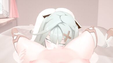 The Sweet Taste of Lumine Nayanaris Pussy as Faruzan Licks it Clean