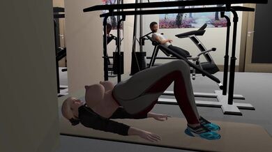 Jenny and her Gym Buddys Workout Sesh Leads to Steamy Locker Room Romp