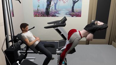 Jenny and her Gym Buddys Workout Sesh Leads to Steamy Locker Room Romp