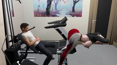 Jenny and her Gym Buddys Workout Sesh Leads to Steamy Locker Room Romp