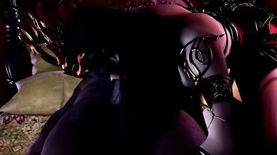 Medusa, the Queen of Ntr, and a Black Fat Man have an Unforgettable 3-way Thrill Ride