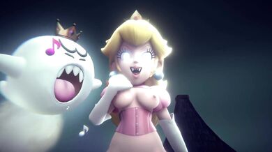 Peach & Daisy Caught By Ghosts [On Model3d]