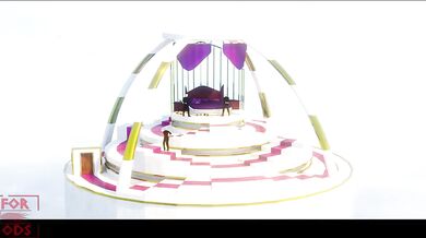 The sexy lady Sarada was working at the brothel for a few coins more, but what she didnt know was that she was about to be fulfilled by a horny god