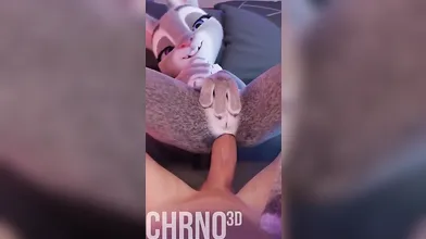 Chrno Crusade, Judy Hopps and her lover in hot passionate love making after a long day of work as devil hunters