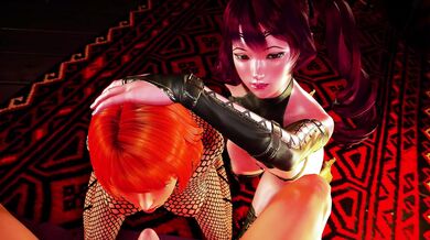 The Hentai Artist and His Lovely Muse - Deepthroating Cait