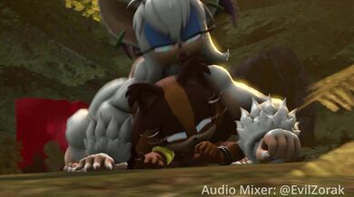 Hard and Wet with the She-Beast: Mega Switch SFMs Rogue on Sticks