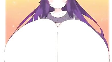 Titty-fucking, face-sitting and creampie fun with two busty coeds