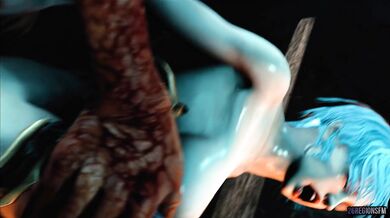 Valentine vs Red Demon in 26-Region SFMLaunch the hentai porn film