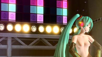 Hatsune Miku Naked Dance - Miku Miku Ni Shite Ageru (Forbidden)