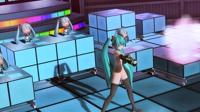 Hatsune Miku Naked Dance - Miku Miku Ni Shite Ageru (Forbidden)