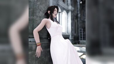 Aerith Grows 3 Cup Size, (milky girls)