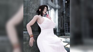 Aerith Grows 3 Cup Size, (milky girls)
